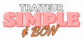 Logo du traiteur Simple et Bon — cuisine maison, locale et savoureuse, slogan : "Simple. Bon. Chez toi."