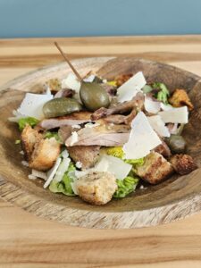 Salade caille façon césar
