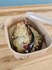 Aubergine mozzarella