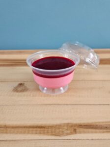 Bavarois à la frmaboise.