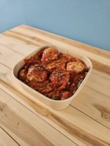 Boulets provencale accompagné de riz