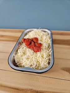 Gratin de pâtes aux légumes