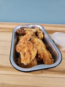 Nuggets de poulet & potatoes
