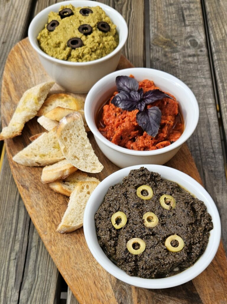 Trio de tapenade