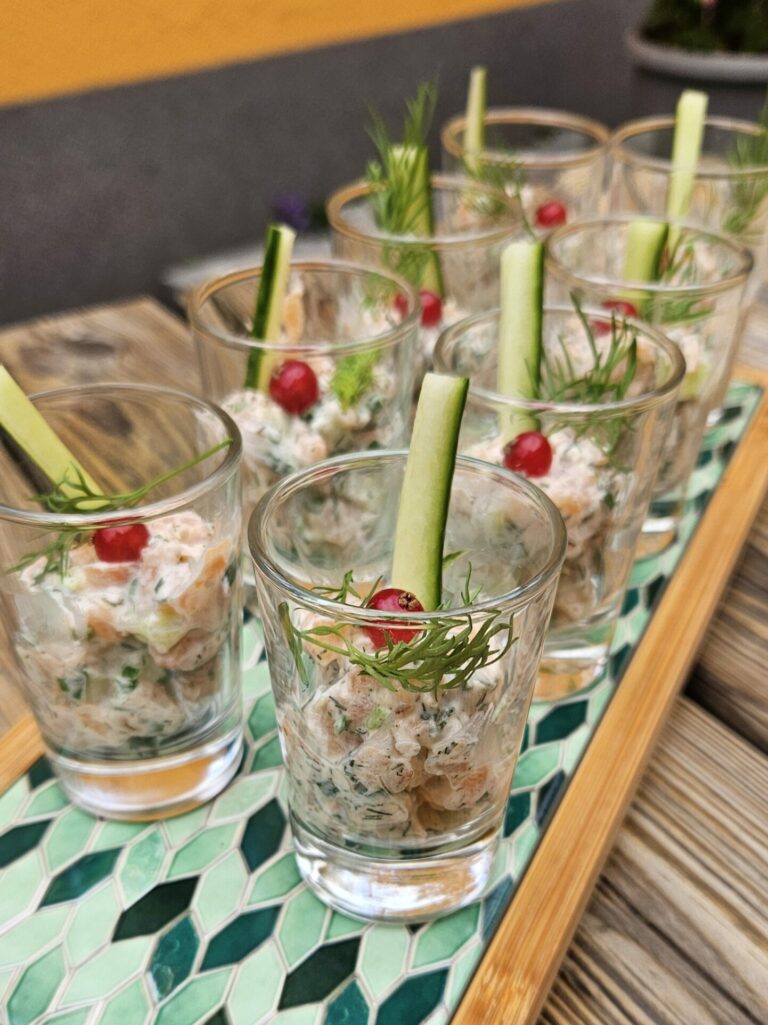 Verrine de poisson