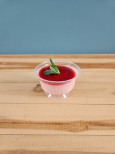 Bavarois fraise