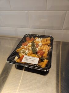 Pâtes aux merguez