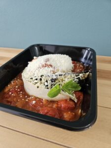 Roulé d'aubergine