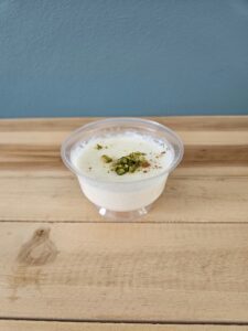 Flan à la fleur d'oranger