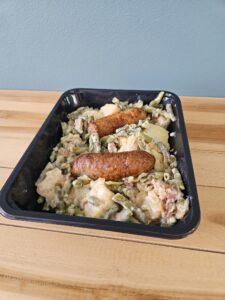 Salade Liègeoise & saucisse