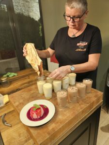 Chef à domicile - Dessert- Dressage